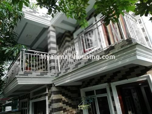 缅甸房地产 - 出售物件 - No.3319 - Decorated two storey landed house for sale in North Okkalapa! - house view