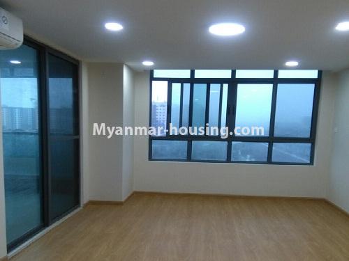 Myanmar real estate - for sale property - No.3346 - Grand Myakanthar Condominium room for sale in Hlaing! - bedroom view