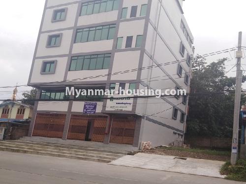 Myanmar real estate - for sale property - No.3350 - New Five Storey Building for doing business for sale on Yatana Road, South Okkalapa! - building view