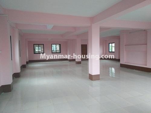 Myanmar real estate - for sale property - No.3350 - New Five Storey Building for doing business for sale on Yatana Road, South Okkalapa! - first floor view