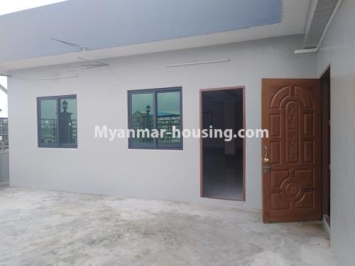 Myanmar real estate - for sale property - No.3350 - New Five Storey Building for doing business for sale on Yatana Road, South Okkalapa! - top floor view