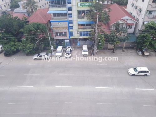 Myanmar real estate - for sale property - No.3350 - New Five Storey Building for doing business for sale on Yatana Road, South Okkalapa! - road view