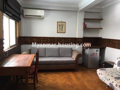 Myanmar real estate - for sale property - No.3354 - Duplex Pent House with Panoramic Yangon View for sale in 9 Mile, Mayangon! - living room view