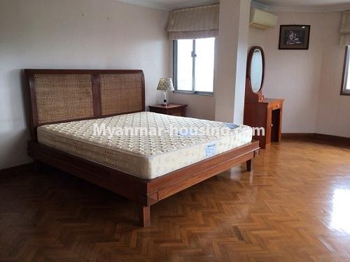 ミャンマー不動産 - 売り物件 - No.3354 - Duplex Pent House with Panoramic Yangon View for sale in 9 Mile, Mayangon! - bedroom 1 view