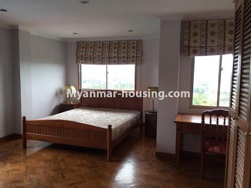ミャンマー不動産 - 売り物件 - No.3354 - Duplex Pent House with Panoramic Yangon View for sale in 9 Mile, Mayangon! - bedroom 3 view
