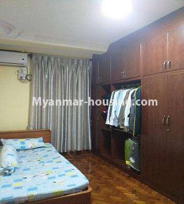缅甸房地产 - 出售物件 - No.3382 - Apartment for sale in Kha Paung Housing, Hlaing! - single bedroom 2 view