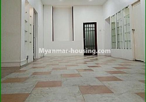 Myanmar real estate - for sale property - No.3385 - Four storey landed house with 25 bedrooms for sale in Bahan! - ground floor view