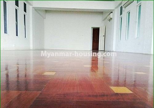 Myanmar real estate - for sale property - No.3385 - Four storey landed house with 25 bedrooms for sale in Bahan! - another interior view of the house