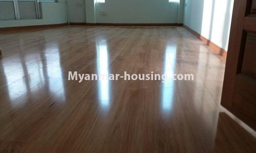 Myanmar real estate - for sale property - No.3389 - Pent house with the panoramic view for sale in Yankin! - anothr view of living room