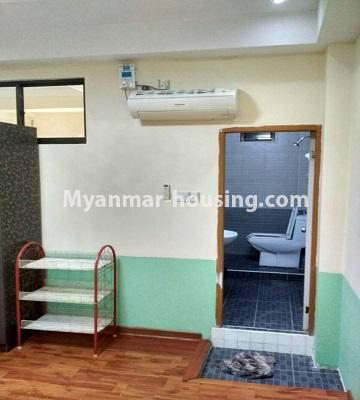 Myanmar real estate - for sale property - No.3396 - Decorated Ruby 36 Condominium room for sale in Kyaukdadar! - master bedroom bathroom