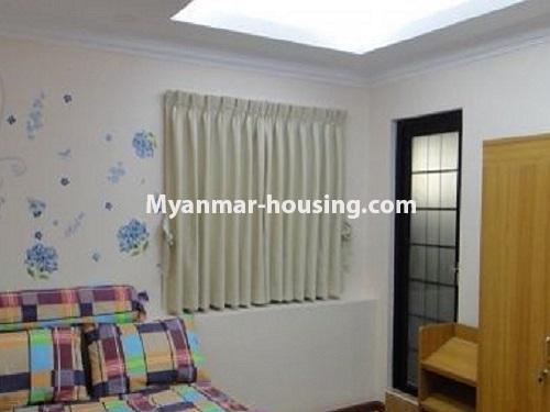ミャンマー不動産 - 売り物件 - No.3399 - Well-decorated Bagayar Condominium room for sale in Sanchaung! - bedroom 3