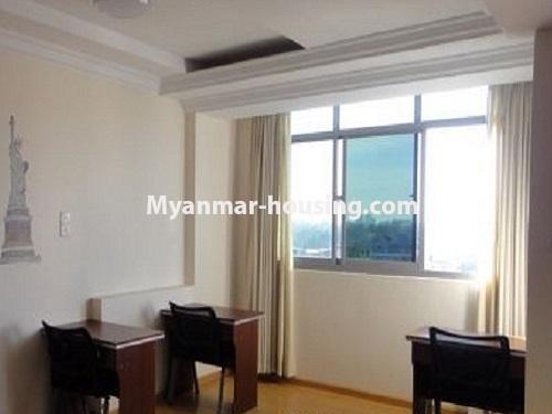 ミャンマー不動産 - 売り物件 - No.3399 - Well-decorated Bagayar Condominium room for sale in Sanchaung! - study room