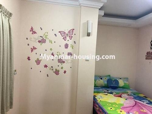 ミャンマー不動産 - 売り物件 - No.3399 - Well-decorated Bagayar Condominium room for sale in Sanchaung! - bedroom 4