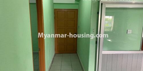 ミャンマー不動産 - 売り物件 - No.3414 - Decorated two bedroom condominium room for sale in Thin Gann Gyun! - corridor view