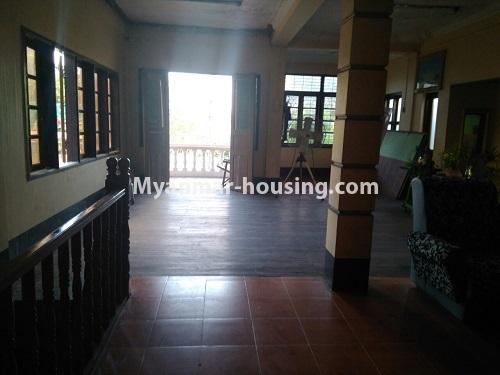 Myanmar real estate - for sale property - No.3415 - Two storey landed house for sale near F.M.I City, Hlaing Thar Yar! - upstairs view