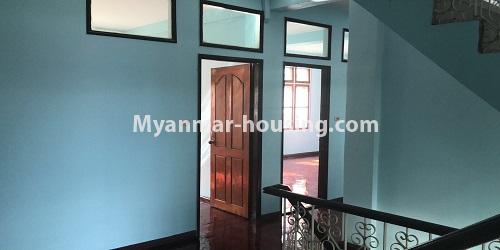 缅甸房地产 - 出售物件 - No.3420 - Nice Villa for sale in Thiri Yeik Mon Housing, Mayangone! - second floor interior view