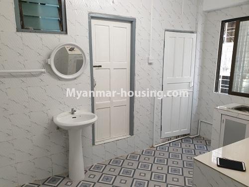 Myanmar real estate - for sale property - No.3431 - Newly renovated 3BHK condominium room for sale in Sanchaung! - another view of kitchen