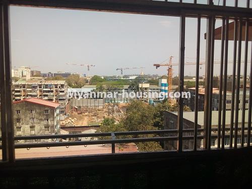 Myanmar real estate - for sale property - No.3432 - 2 BHK China Town Condo room for sale in Lanmadaw! - balcony view
