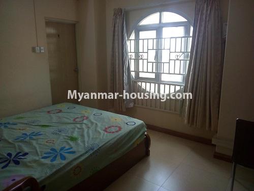 Myanmar real estate - for sale property - No.3432 - 2 BHK China Town Condo room for sale in Lanmadaw! - master bedroom view