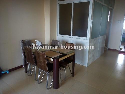 Myanmar real estate - for sale property - No.3432 - 2 BHK China Town Condo room for sale in Lanmadaw! - dining area view