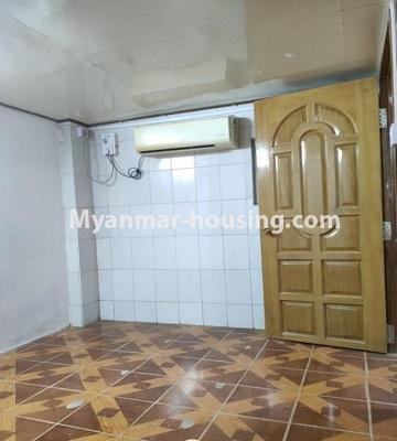 Myanmar real estate - for sale property - No.3435 - Ground floor with full attic for sale in Ahlone! - ground floor bedroom view