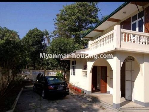 Myanmar real estate - for sale property - No.3456 - 4090 sq.ft land with two storey  house for sale, 7 Mile, Mayangone! - another view of the house