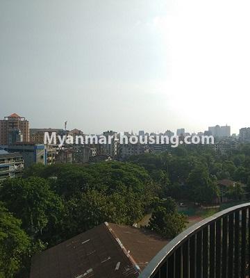 ミャンマー不動産 - 売り物件 - No.3457 - Kan Thar Yar Residential Condominium room for sale near Kan Daw Gyi Park! - lake view