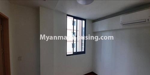 Myanmar real estate - for sale property - No.3472 - 2BHK Condominium Room for Sale in Mayangone! - another bedroom view