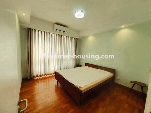 Myanmar real estate - for sale property - No.3476 - Furnished Star City B Zone Room For Sale! - bedroom view