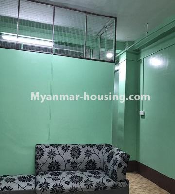 ミャンマー不動産 - 売り物件 - No.3482 - Muditar Condominium Room for Sale in Mayangone! - living room
