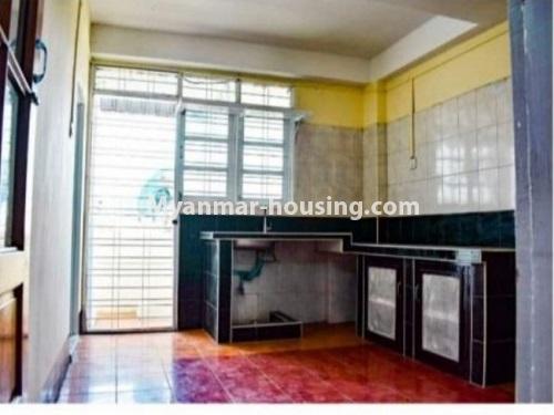 ミャンマー不動産 - 売り物件 - No.3490 - Apartment with attic for Sale in Thin Gan Gyun Township. - kitchen