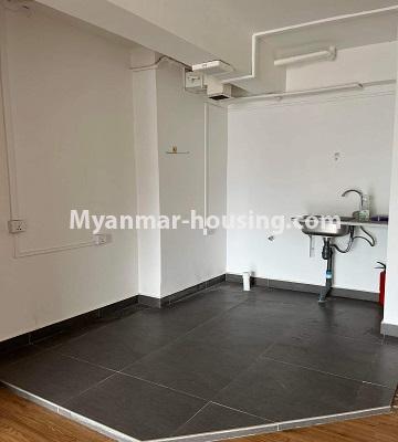 ミャンマー不動産 - 売り物件 - No.3501 - City Loft One Bedroom Condominium Room for Sale in Star City, Thanlyin! - kitchen area