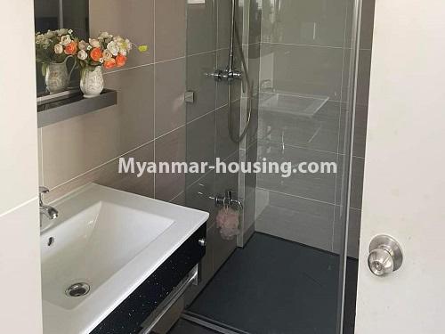 Myanmar real estate - for sale property - No.3502 - Star City A Zone Three Bedroom Condominium Room for Sale, Thanlyin! - bathroom