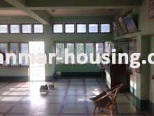 缅甸房地产 - 出售物件 - No.968 - A good landed house to sell in Mandalay City ! - View of the inside.