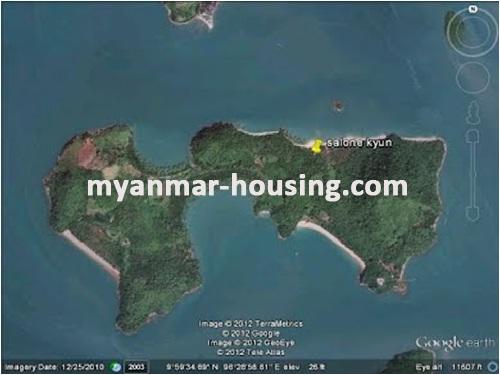 Myanmar real estate - land property - No.1499 - Natural beauty place for sale to do investment ! - View of the Salone Island .