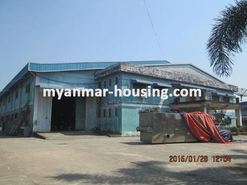 ミャンマー不動産  - 土地物件 - No.2211 - Good news for Investments in Shwe Pyi Thar ! - View of ware house.