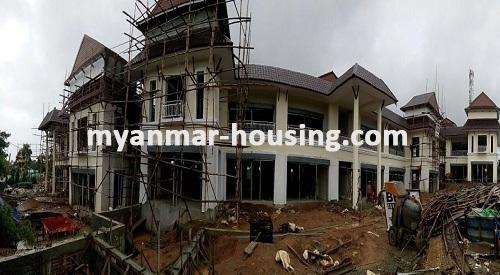 Myanmar real estate - land property - No.2402 - Shop House for sale in Ngwe Saung ! - 