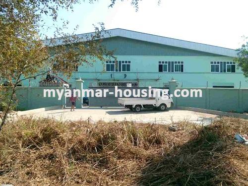 Myanmar real estate - land property - No.2490 - Big Ware House for rent in Shwe Pyi Thar Township. - 