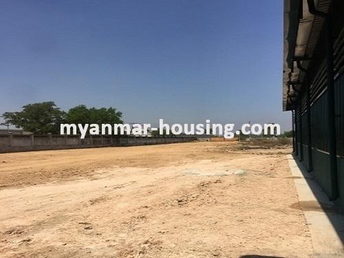 မြန်မာအိမ်ခြံမြေ -ခြံမြေနှင့် စက်ရုံဆက်စပ် ပိုင်ဆိုင်မှုများ property - No.2491 - သန်လျင် သီလဝါစက်မှုဇုံတွင် ဂိုဒေါင်ငှါးရန်ရှိသည်။ - extra landspace