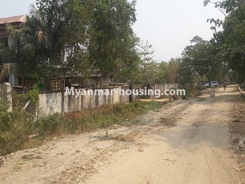 Myanmar real estate - land property - No.2506 - Land for rent in North Dagon Industrial Zone! - road view