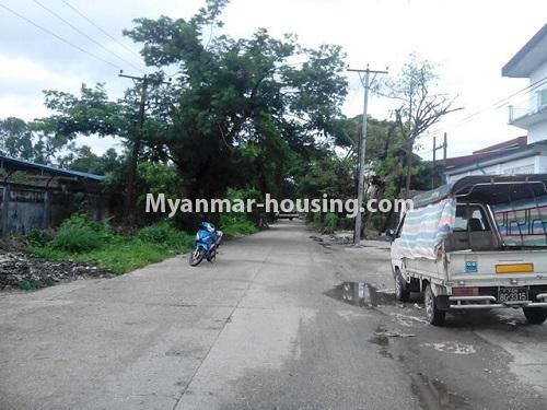 မြန်မာအိမ်ခြံမြေ -ခြံမြေနှင့် စက်ရုံဆက်စပ် ပိုင်ဆိုင်မှုများ property - No.2509 - လှိုင်သာယာ ဇုန် (၂)တွင် ဂိုဒေါင်ငှါးရန်ရှိသည်။ - road view