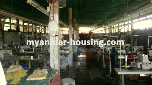 မြန်မာအိမ်ခြံမြေ - ငှားရန် property - No.1045 - N/Aview of the warehouse.
