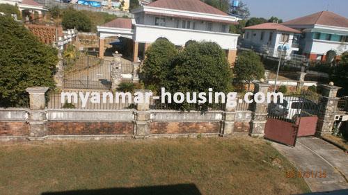 မြန်မာအိမ်ခြံမြေ - ငှားရန် property - No.1088 - Nice housing view with fair price in Insein! - view of the enormous house.