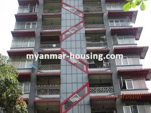မြန်မာအိမ်ခြံမြေ - ငှားရန် property - No.1144 - N/AClose view of the building.