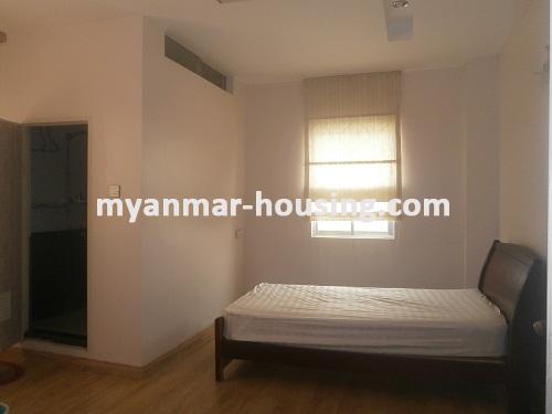Myanmar real estate - for rent property - No.1273 - The most brightest room located near Kandawgyie Lake! - View of the Bed Room