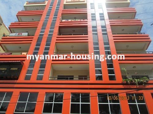မြန်မာအိမ်ခြံမြေ - ငှားရန် property - No.1288 - N/AView of the building.