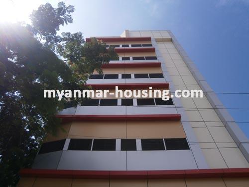 Myanmar real estate - for rent property - No.1306 - Nice  landed  house  suitable  for   Hotel ! - View of the building.