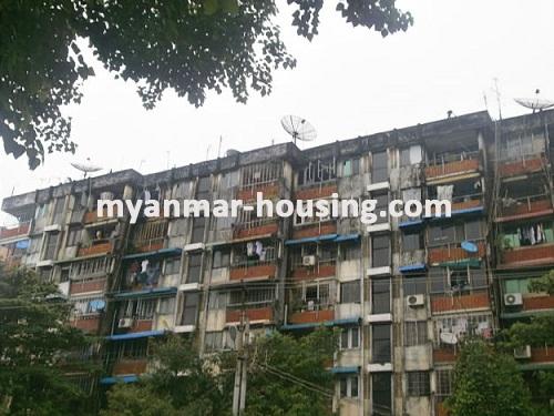 မြန်မာအိမ်ခြံမြေ - ငှားရန် property - No.1383 - N/AView of the building.