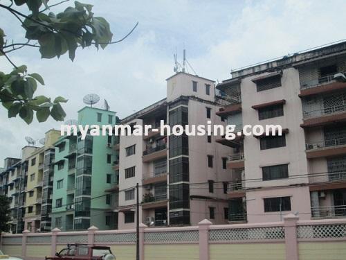 မြန်မာအိမ်ခြံမြေ - ငှားရန် property - No.1414 - N/AView of the building.