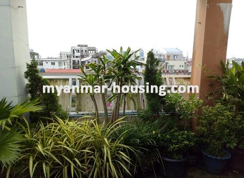 ミャンマー不動産 - 賃貸物件 - No.1446 - A Pent House with reasonable price for rent is available in Botahtaung. - 